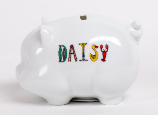 Personalized Children's Piggy Bank